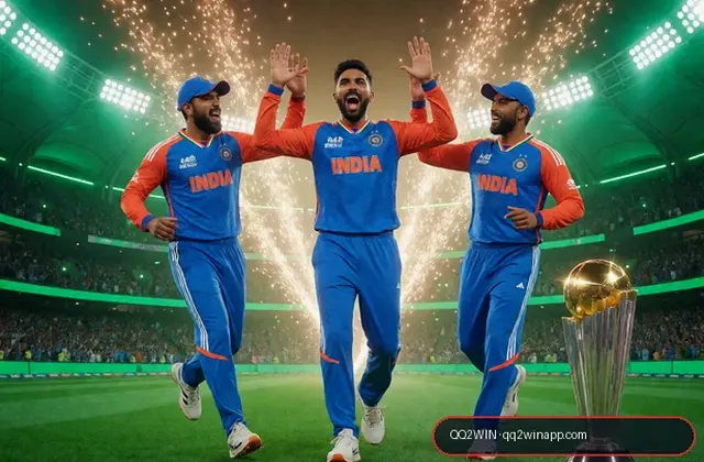 Qq2win (qq2win app) fantasy cricket & matchday visual 1
